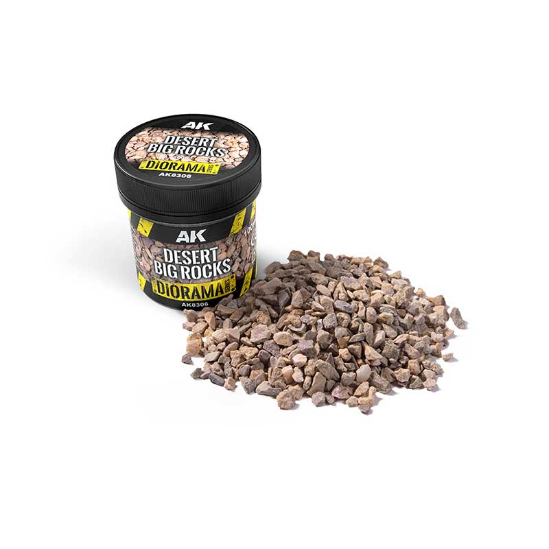 AK Interactive Desert Big Rocks (100ml) AK8306