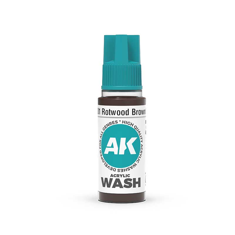 AK Interactive Rotwood Brown Wash (18ml) AK19301