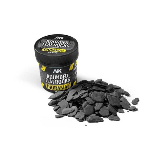 AK Interactive Rounded Flat Rocks (100ml) AK8302 AK Interactive Rounded Flat Rocks (100ml) AK8302