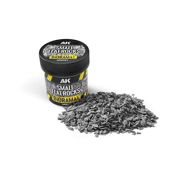 AK Interactive Small Flat Rocks (100ml) AK8301