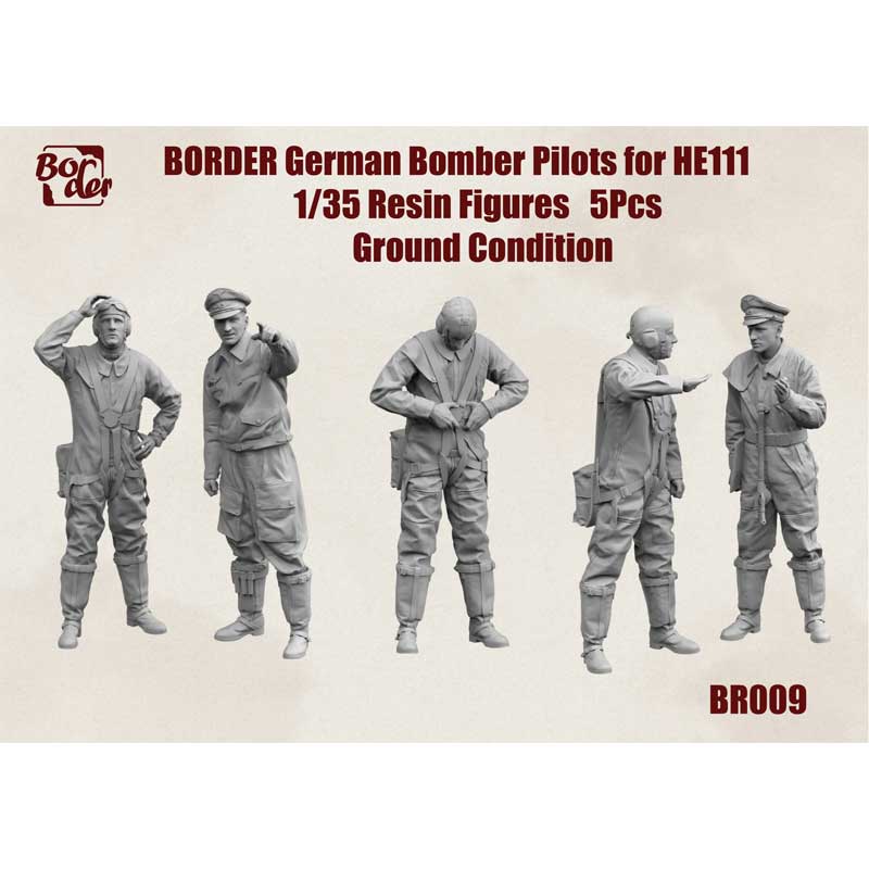 Border Model He111 Pilots Standing (1/35) BR-009