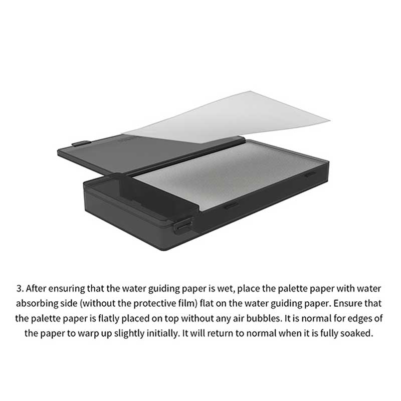 DSPIAE Wet Palette For Acrylic Paints MP-01 DSPIAE Wet Palette For Acrylic Paints MP-01