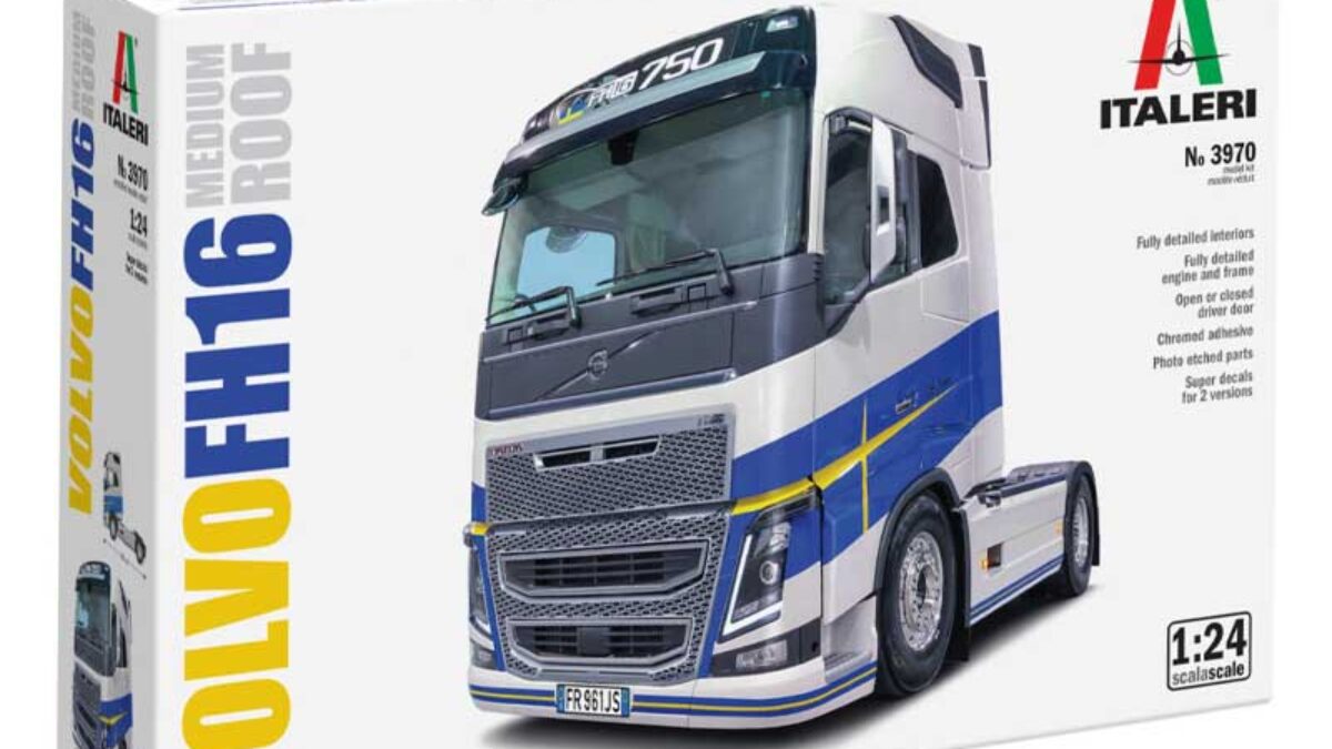 Italeri Volvo FH16 Medium Roof (1/24) 3970