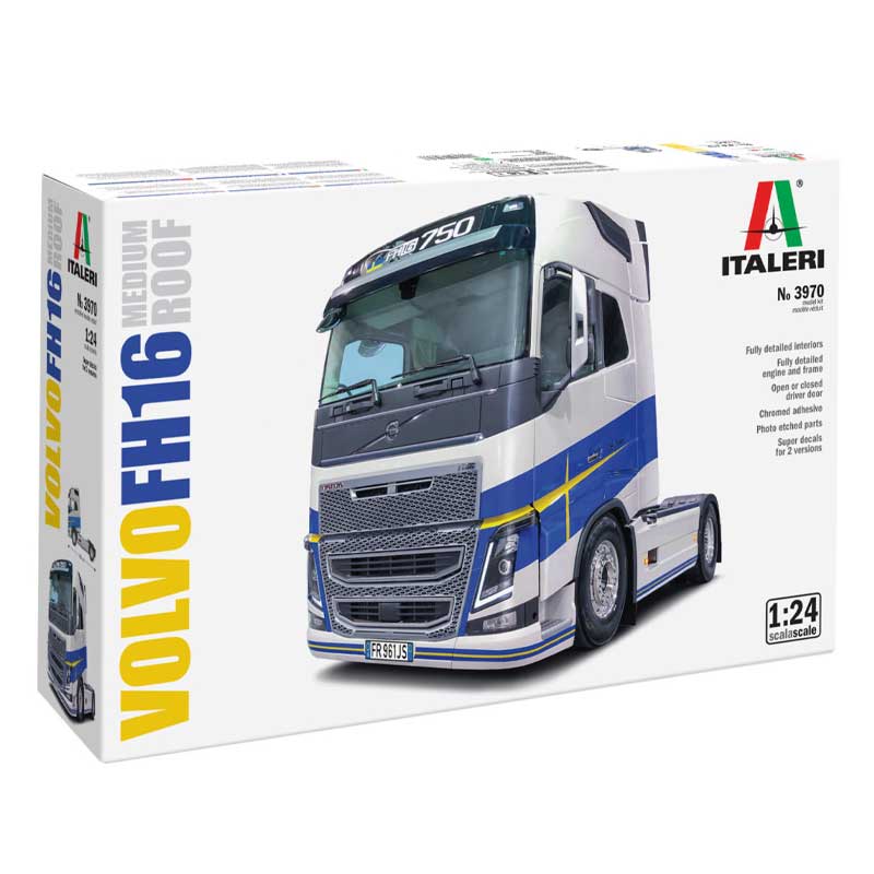 Italeri Volvo FH16 Medium Roof (1/24) 3970