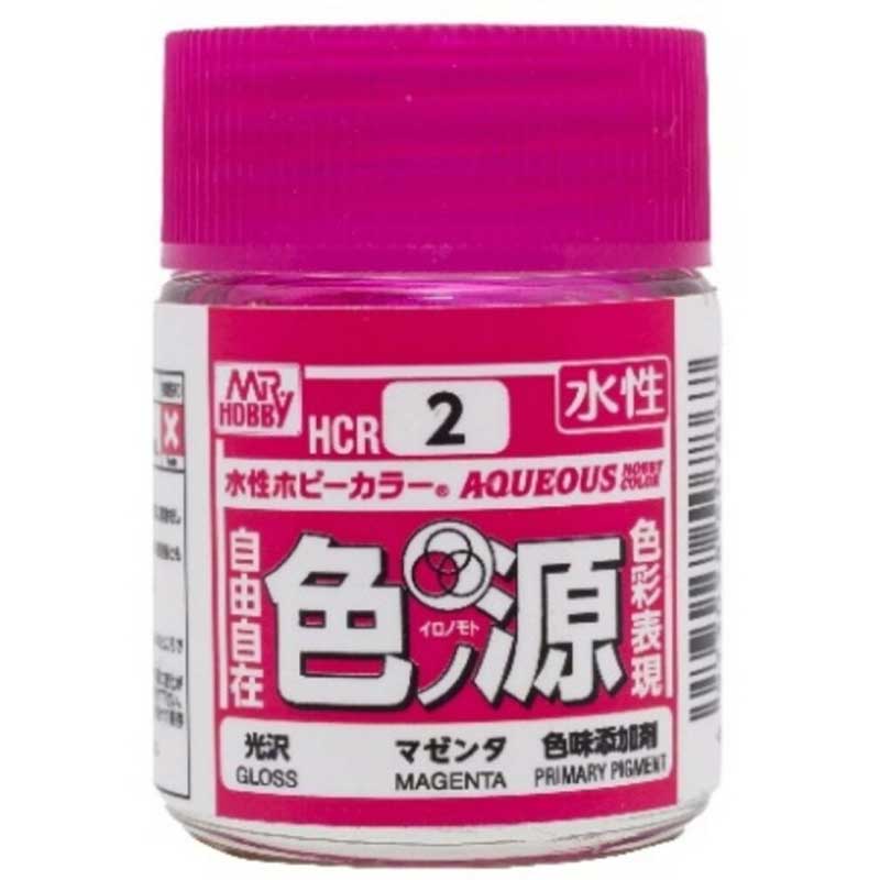 Mr Hobby Aqueous Primary Color Pigment Magenta (18ml) HCR-2