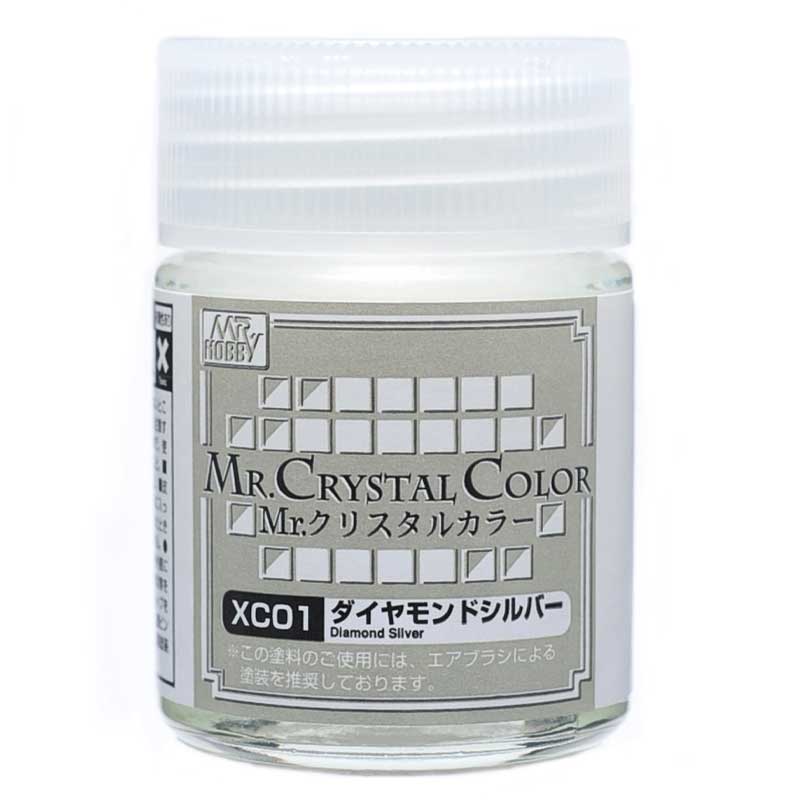 Mr Hobby Mr. Crystal Color Diamond Silver (18ml) XC-01