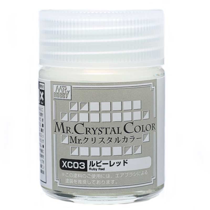 Mr Hobby Mr. Crystal Color Ruby Red (18ml) XC-03