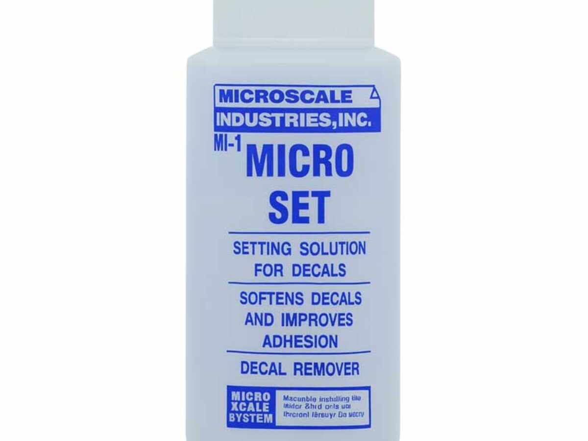 Microscale TF-1 Trim Film Decal – White, 4.5” X 7.5”, Multi-Scale Use, For Model Building