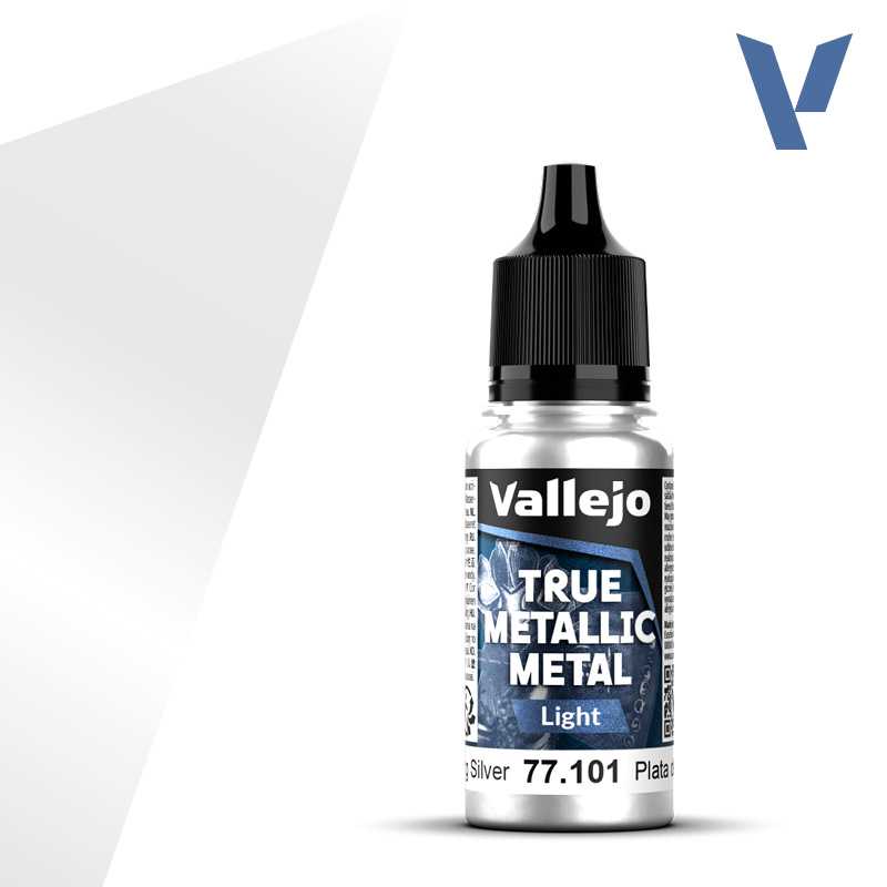 Vallejo True Metallic Metal Sterling Silver (18ml) 77.101