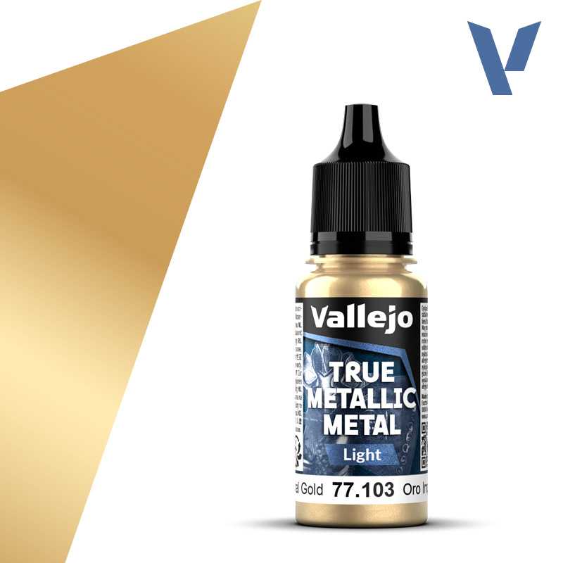 Vallejo True Metallic Metal Imperial Gold (18ml) 77.103