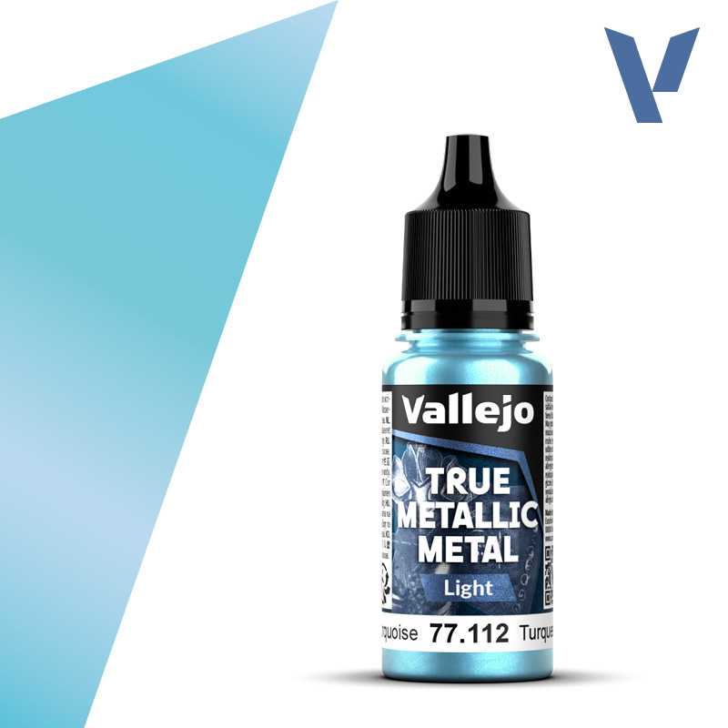 Vallejo True Metallic Metal Hydra Turquoise (18ml) 77.112