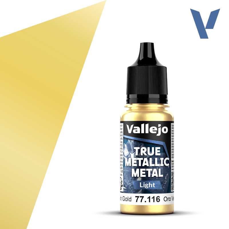 Vallejo True Metallic Metal Greenish Gold (18ml) 77.116