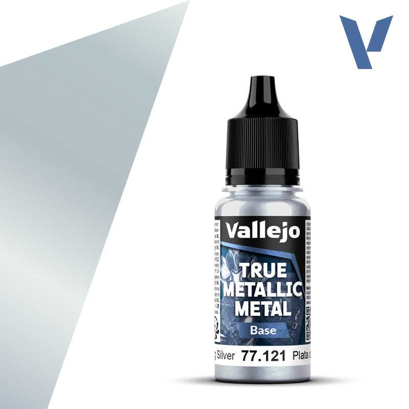 Vallejo True Metallic Metal Sterling Silver (18ml) 77.121