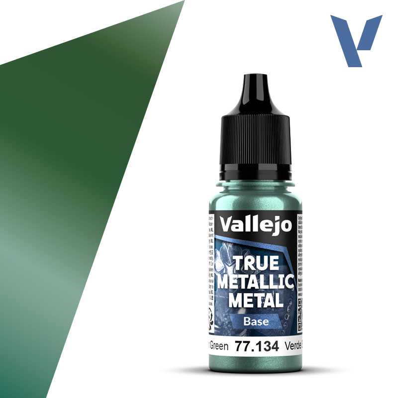 Vallejo True Metallic Metal Dusken Green (18ml) 77.134