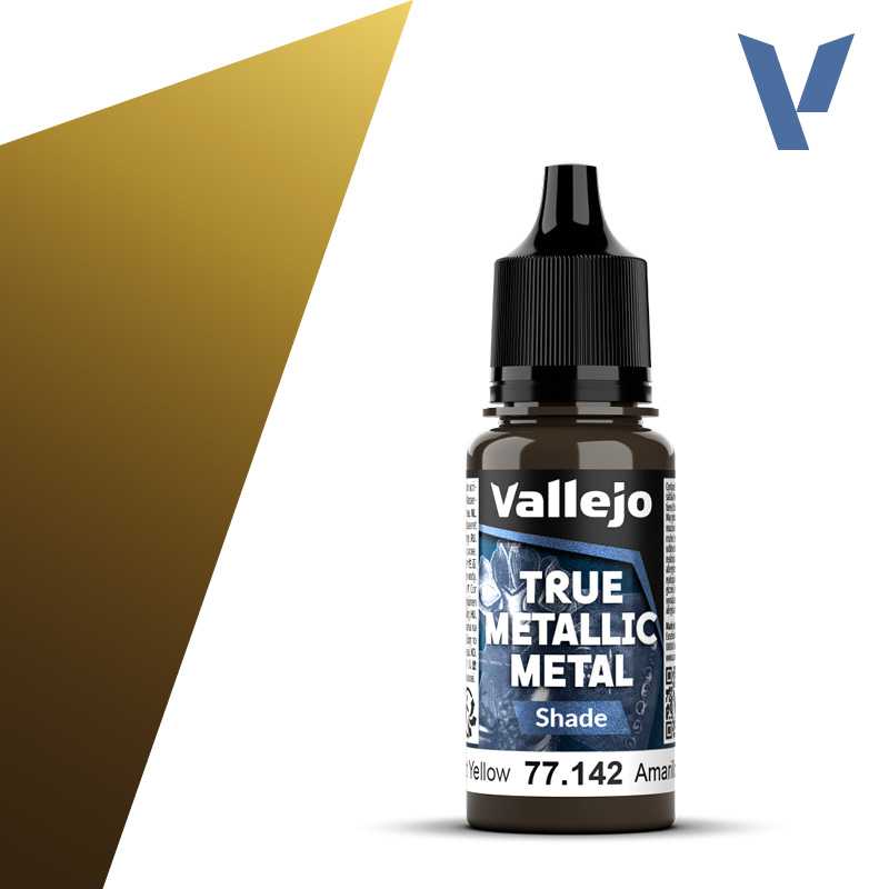 Vallejo True Metallic Metal Radiant Yellow (18ml) 77.142