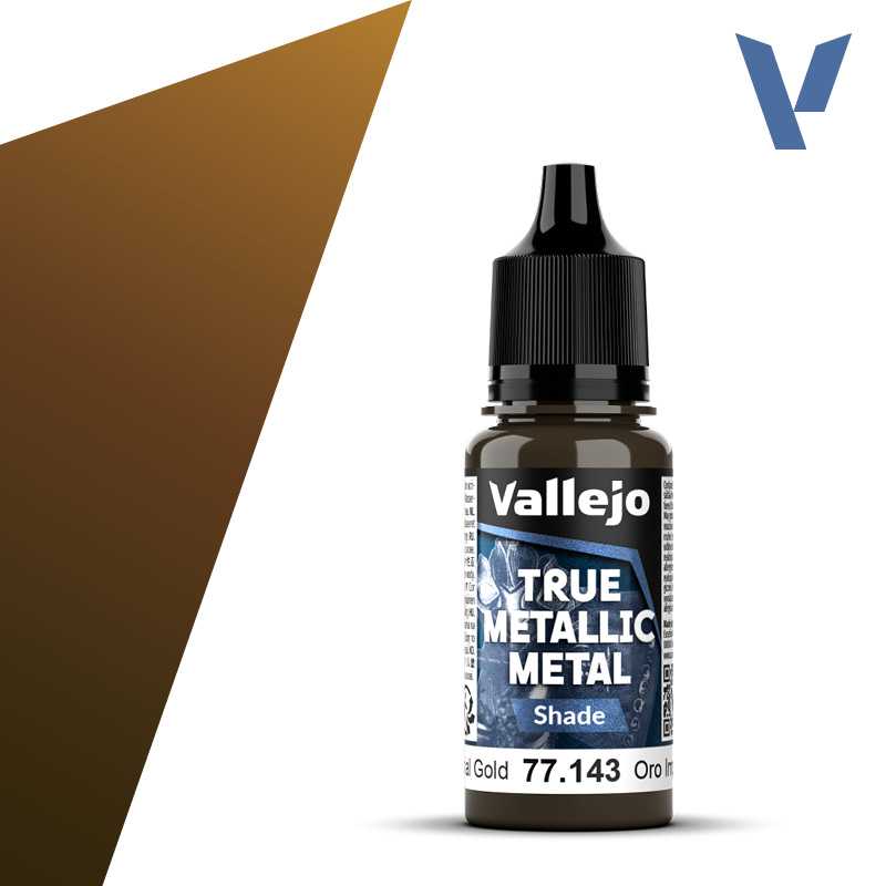 Vallejo True Metallic Metal Imperial Gold (18ml) 77.143