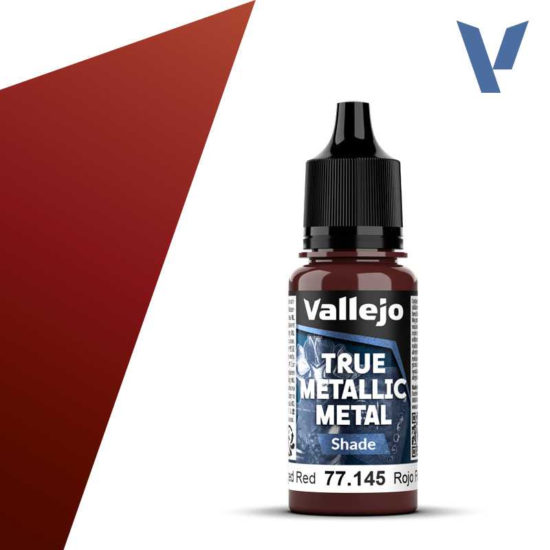 Vallejo True Metallic Metal Forged Red (18ml) 77.145