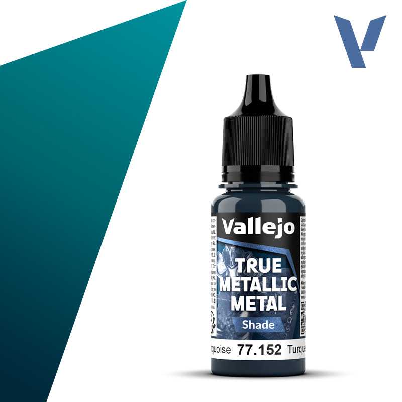 Vallejo True Metallic Metal Hydra Turquoise (18ml) 77.152