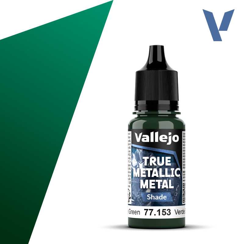 Vallejo True Metallic Metal Beetle Green (18ml) 77.153