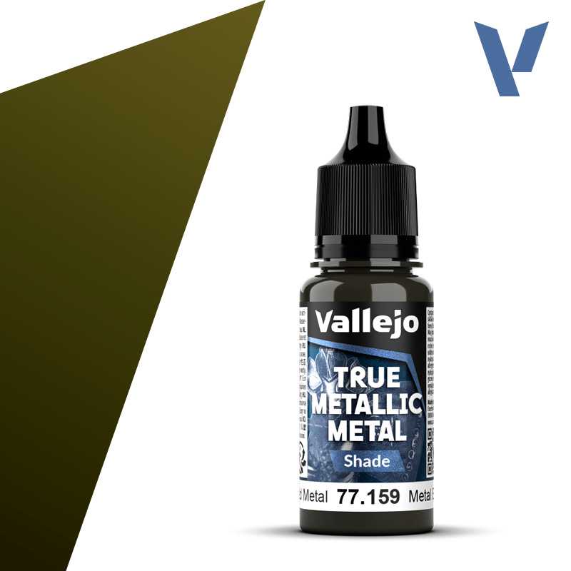 Vallejo True Metallic Metal Aged Metal (18ml) 77.159