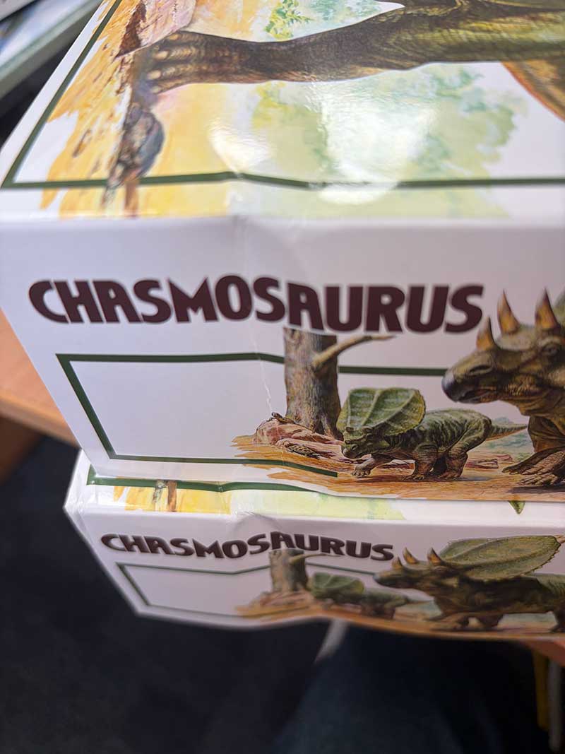 Tamiya Chasmosaurus Diorama Set (Series No.1) (1/35) 60101 *Damaged Box*