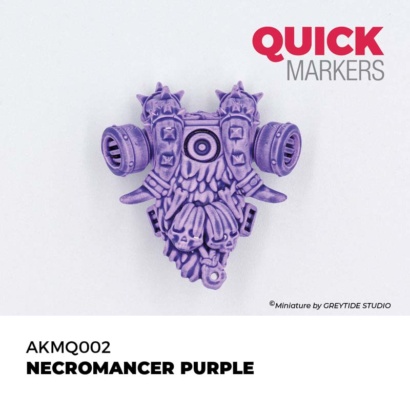 Alternative view of AK Interactive Necromancer Purple - Quick Marker AKMQ002