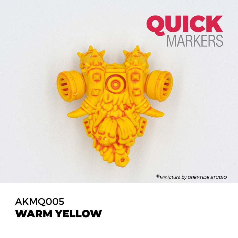 Alternative view of AK Interactive Warm Yellow - Quick Marker AKMQ005