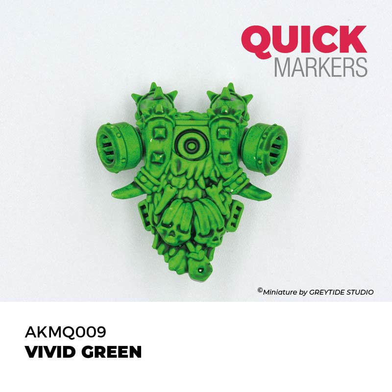 Alternative view of AK Interactive Vivid Green - Quick Marker AKMQ009