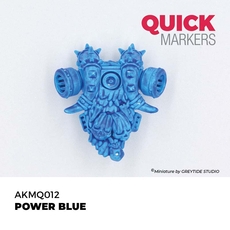 Alternative view of AK Interactive Power Blue - Quick Marker AKMQ012