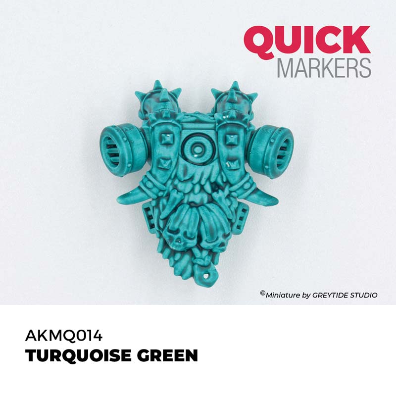 Alternative view of AK Interactive Turquoise Green - Quick Marker AKMQ014