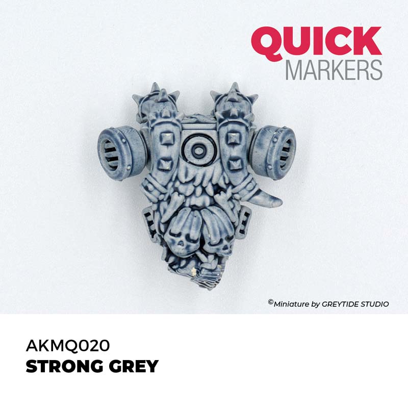 Alternative view of AK Interactive Strong Grey - Quick Marker AKMQ020