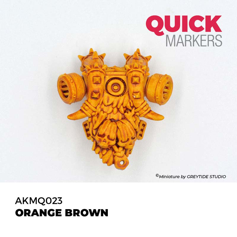 Alternative view of AK Interactive Orange Brown - Quick Marker AKMQ023