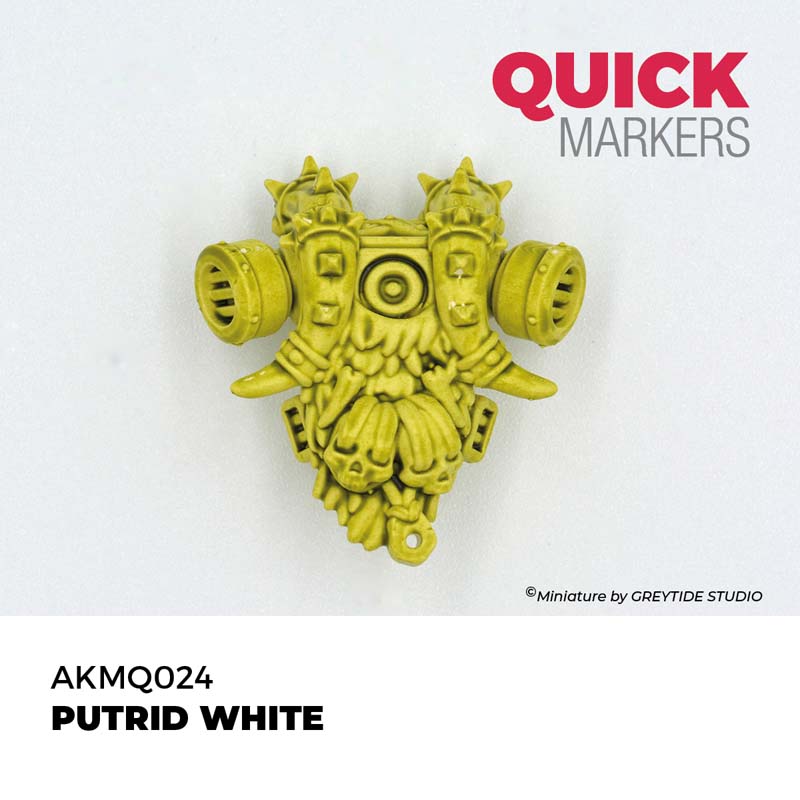 Alternative view of AK Interactive Putrid White - Quick Marker AKMQ024