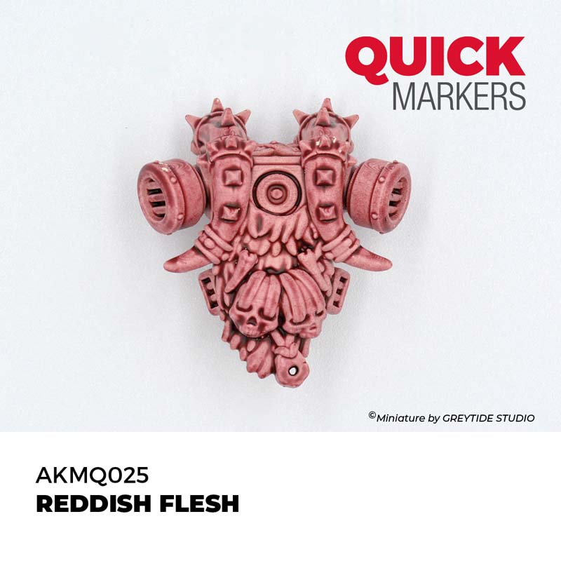 Alternative view of AK Interactive Reddish Flesh - Quick Marker AKMQ025