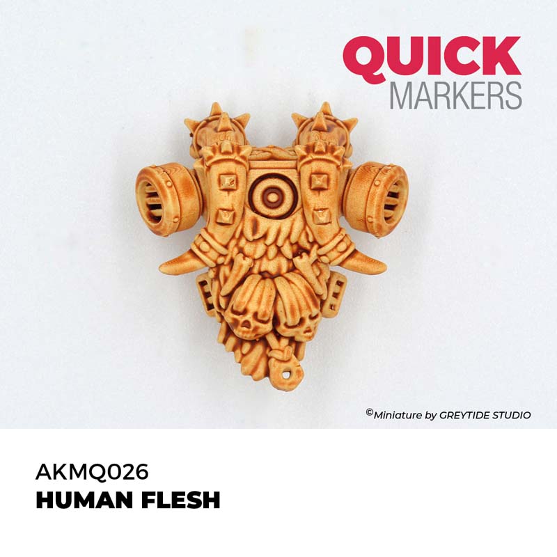Alternative view of AK Interactive Human Flesh - Quick Marker AKMQ026