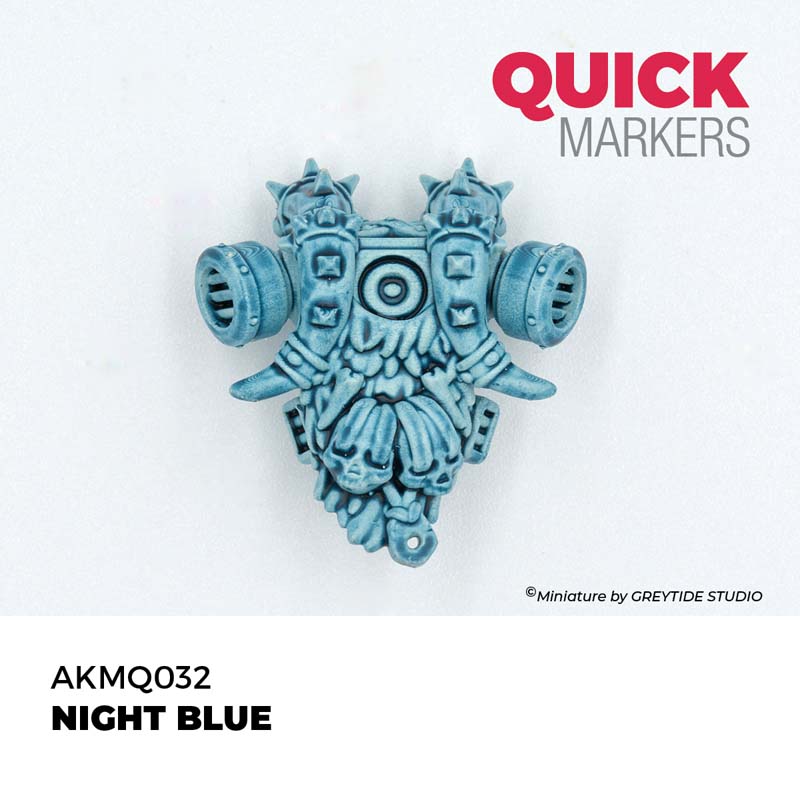 Alternative view of AK Interactive Night Blue - Quick Marker AKMQ032