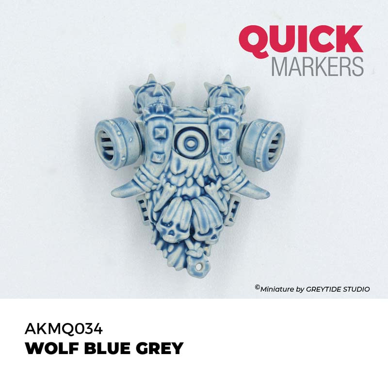 Alternative view of AK Interactive Wolf Blue Grey - Quick Marker AKMQ034