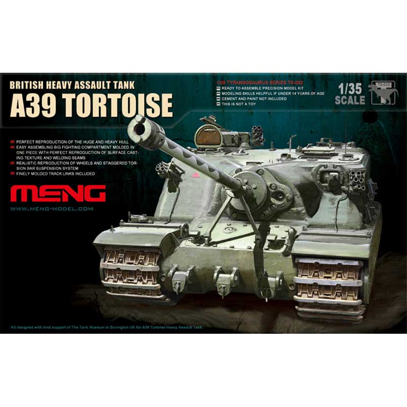 Meng Model British Tortoise A39 Assault Tank (1/35) TS-002
