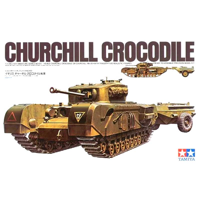 Tamiya British Churchill Crocodile (1/35) 35100 *Damaged Box*