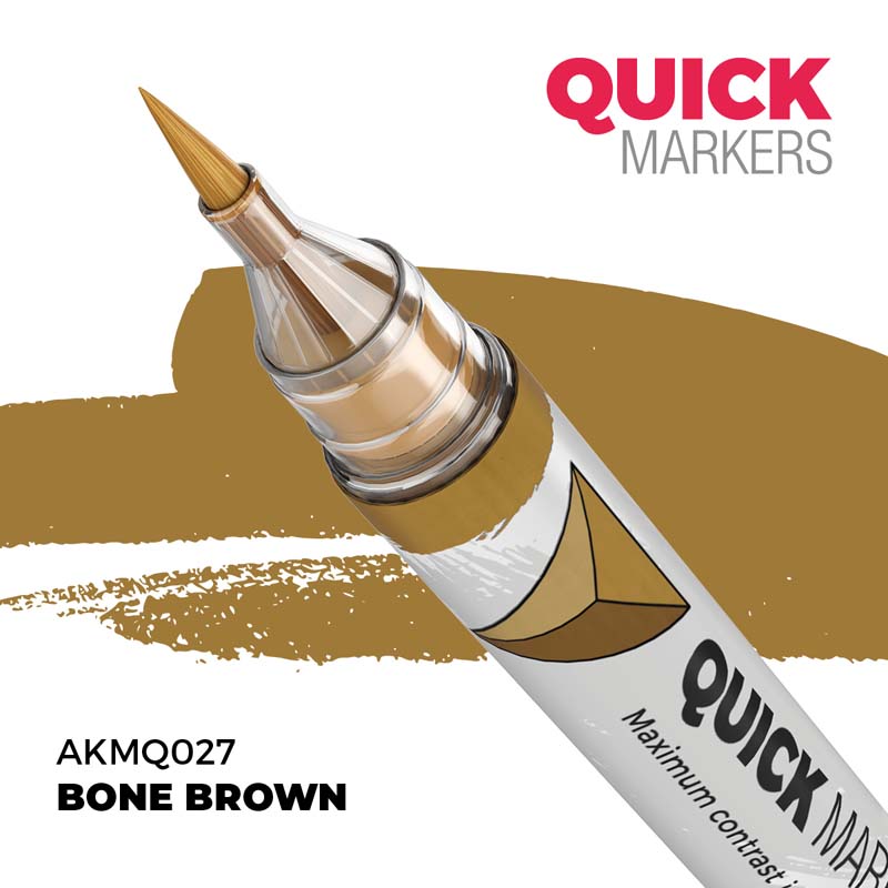 AK Interactive Bone Brown - Quick Marker AKMQ027