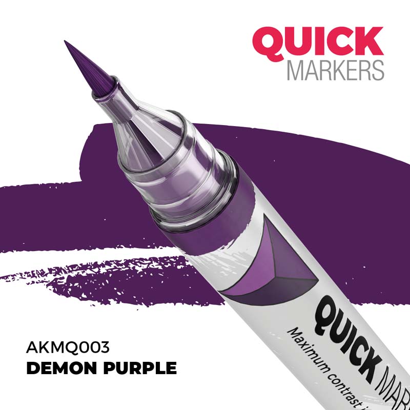AK Interactive Demon Purple - Quick Marker AKMQ003