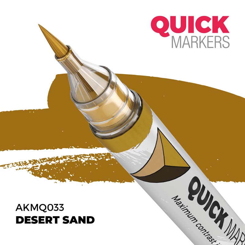 AK Interactive Desert Sand - Quick Marker AKMQ033