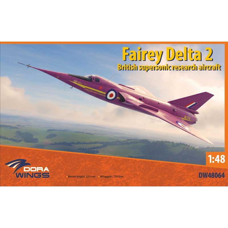 Dora Wings Fairey Delta 2 (1/48) DW48064