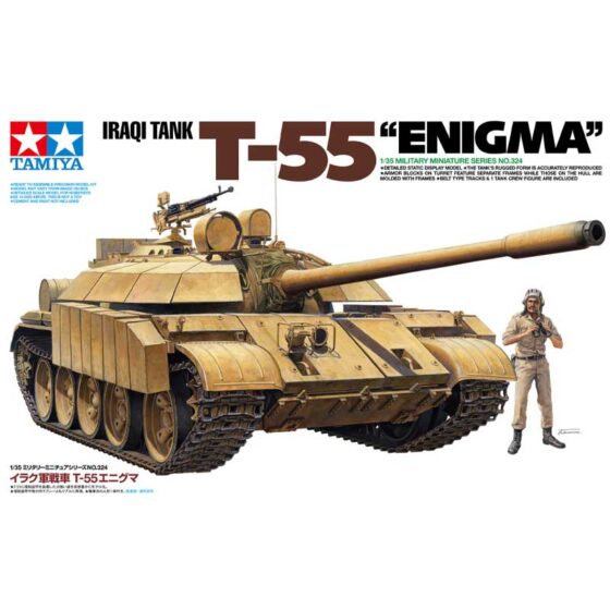 Tamiya Iraqi Tank T-55 Enigma (1/35) 35324 Tamiya Iraqi Tank T-55 Enigma (1/35) 35324