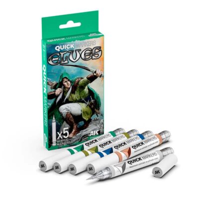 AK Interactive Elves Quick Markers Set AKMQ101