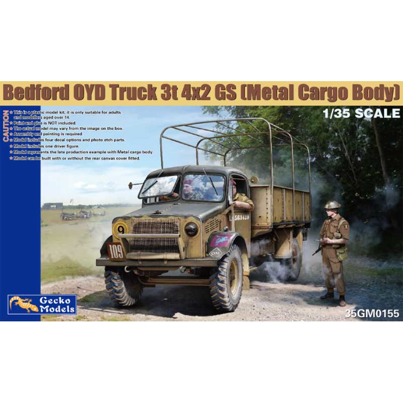Gecko Models Bedford OYD Truck 3T 4x2 GS (1/35) 35GM0155