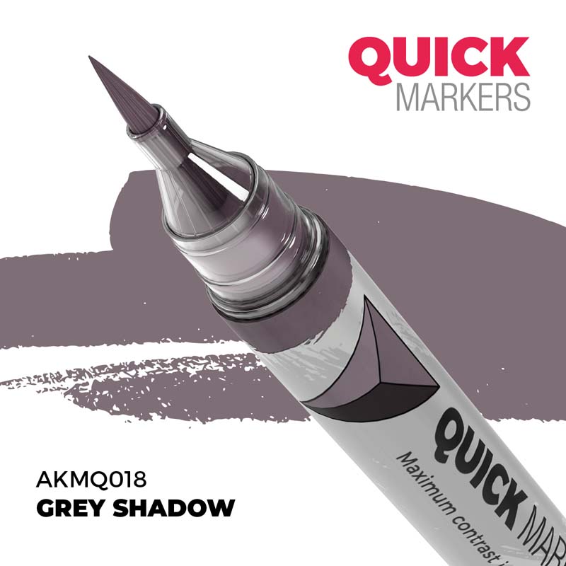 AK Interactive Grey Shadow - Quick Marker AKMQ018