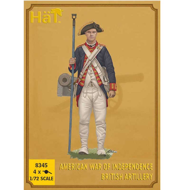 Hat Industrie American War of Independence British Artillery (1/72) 8345