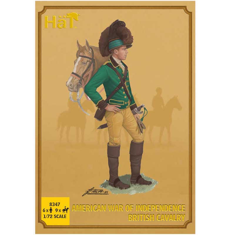 Hat Industrie American War of Independence British Cavalry (1/72) 8347