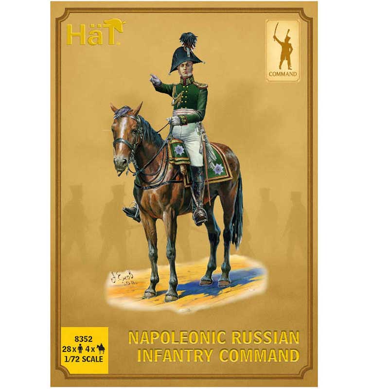 Hat Industrie Napoleonic Russian Infantry Command (1/72) 8352